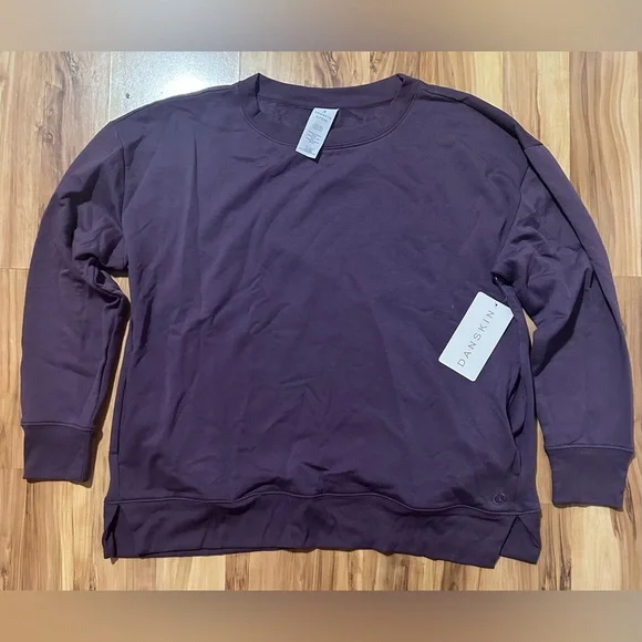 NWT Women’s Split Hem Tunic Vintage Violet Size XL - Picture 3 of 6